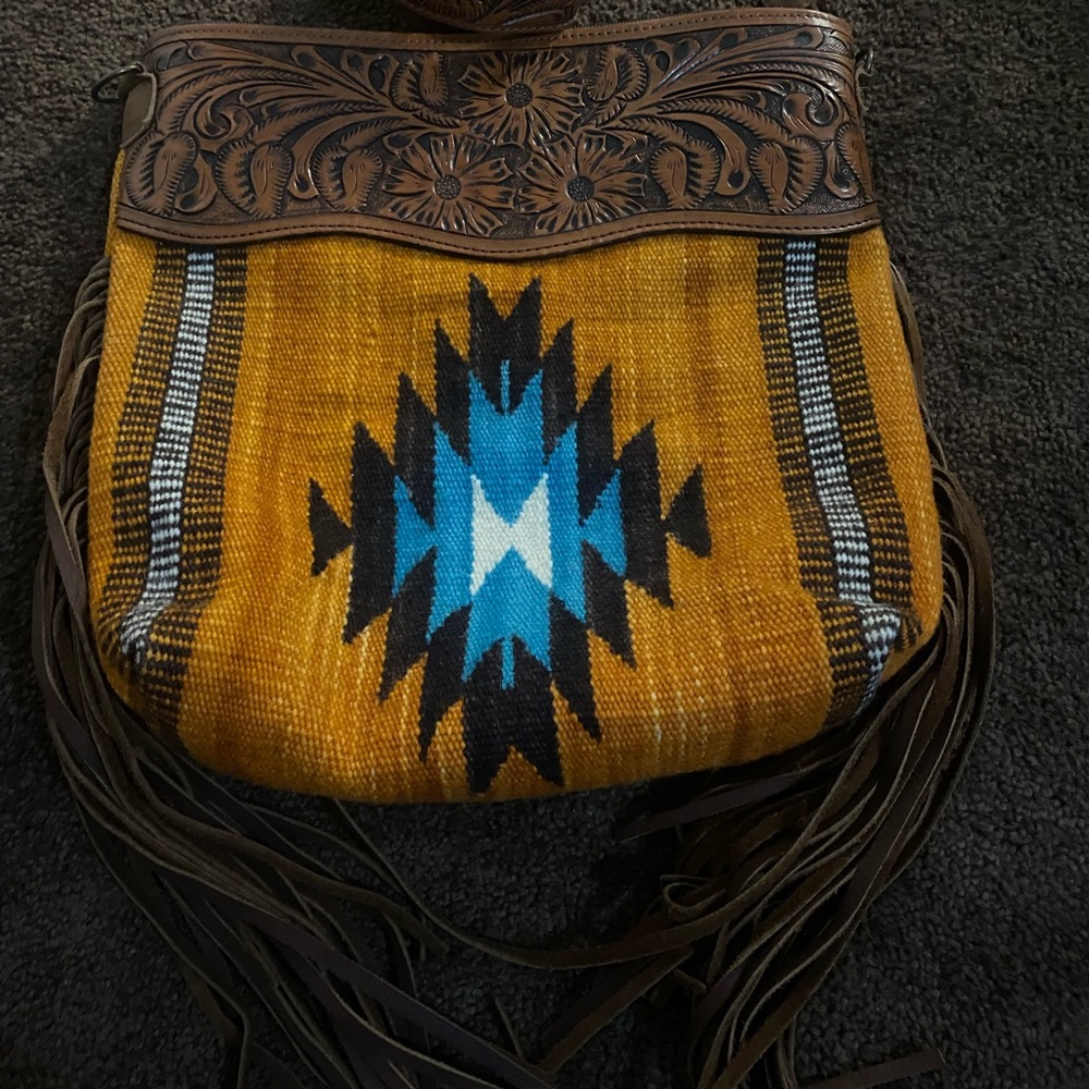 American Darling Tan Leather Bag